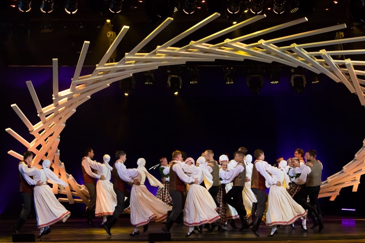 VIII Starptautiskā tautas deju festivāla "Sudmaliņas" atklāšanas diena
