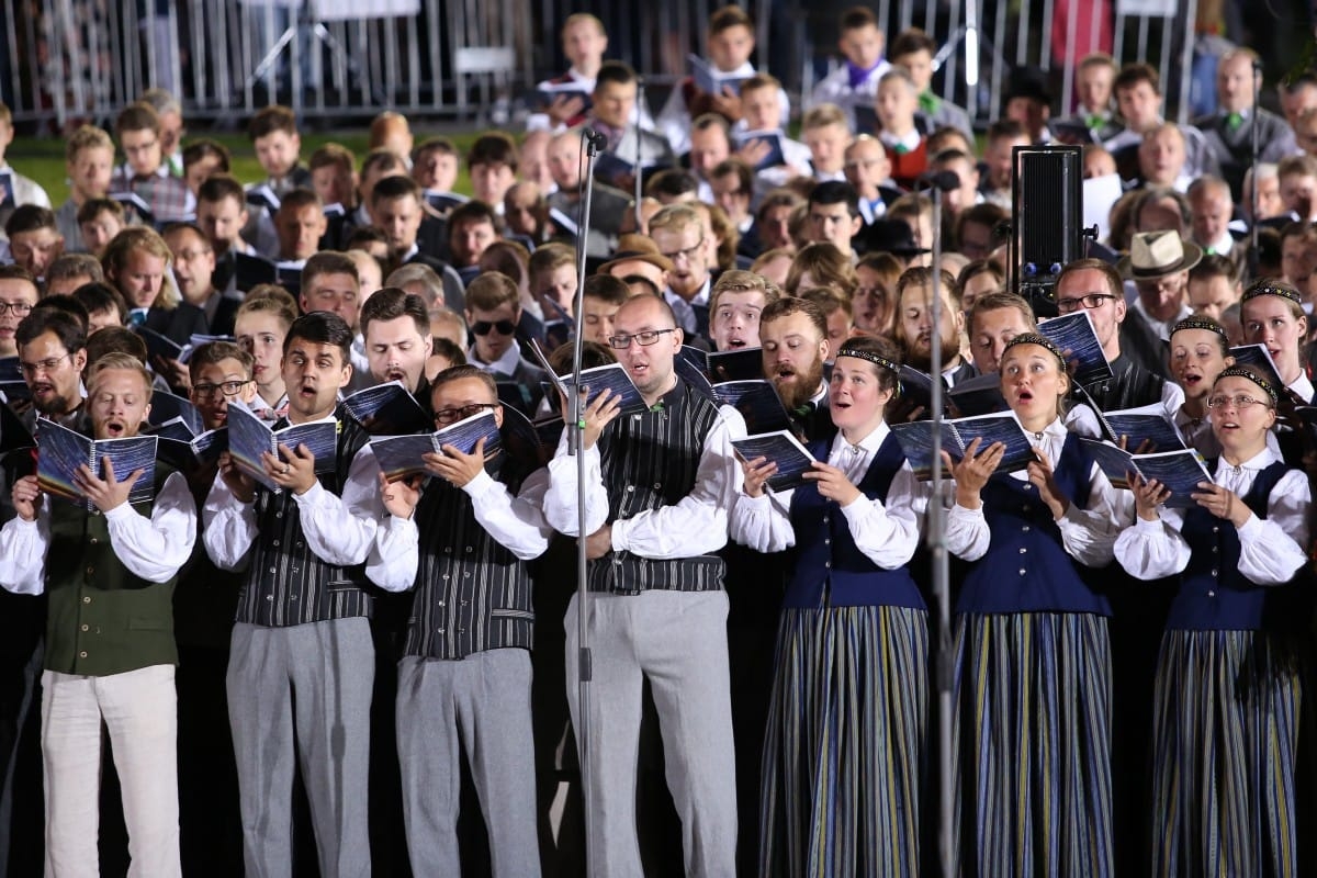 XXVI Vispārējo latviešu Dziesmu un XVI Deju svētku ieskaņas koncerts Bastejkalnā