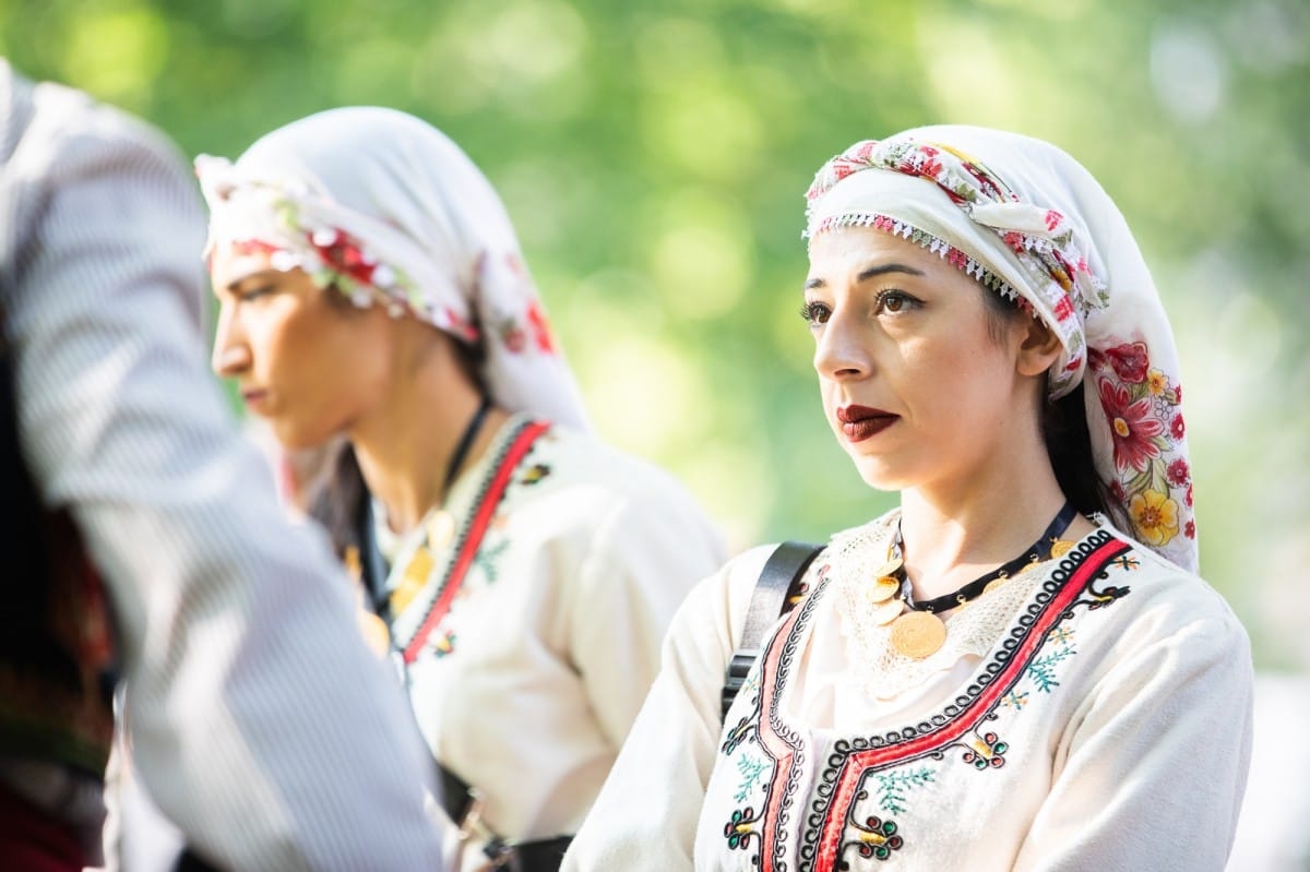 IX Starptautiskais tautas deju festivāls "Sudmaliņas" - koncerts "Trejdeviņas saules lēca" Vērmanes dārzā