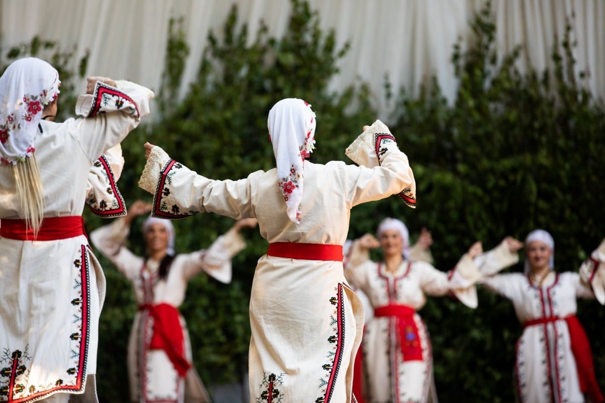 IX Starptautiskais tautas deju festivāls "Sudmaliņas" - koncerts "Trejdeviņas saules lēca" Vērmanes dārzā