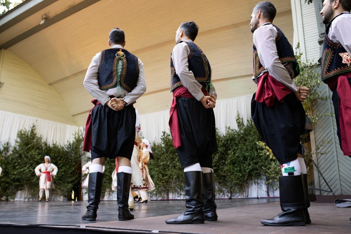 IX Starptautiskais tautas deju festivāls "Sudmaliņas" - koncerts "Trejdeviņas saules lēca" Vērmanes dārzā