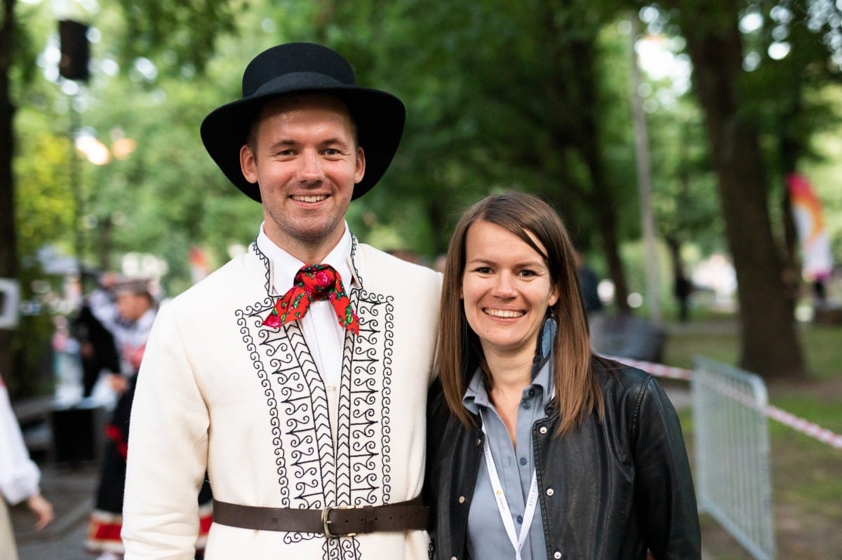 IX Starptautiskais tautas deju festivāls "Sudmaliņas" - koncerts "Trejdeviņas saules lēca" Vērmanes dārzā