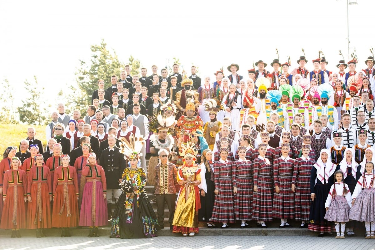 IX Starptautiskā tautas deju festivāla "Sudmaliņas" noslēguma koncerts Liepājā