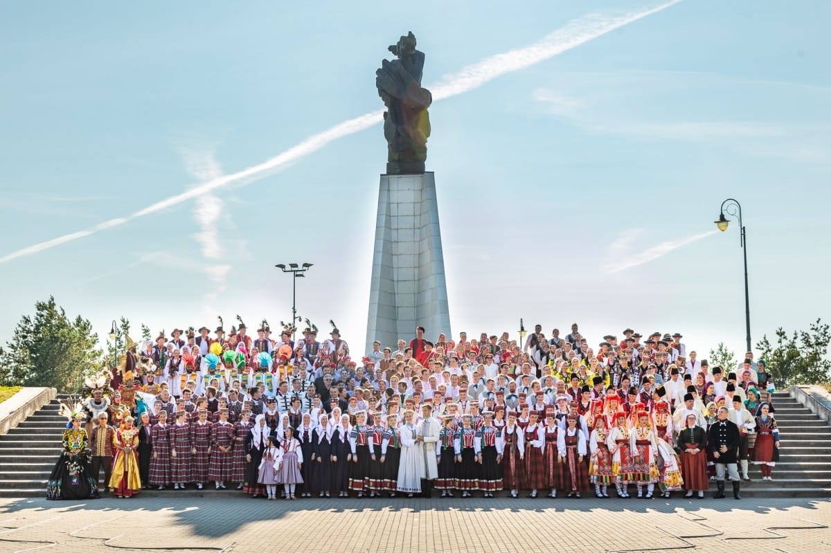 IX Starptautiskā tautas deju festivāla "Sudmaliņas" noslēguma koncerts Liepājā