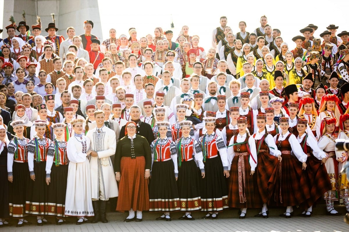 IX Starptautiskā tautas deju festivāla "Sudmaliņas" noslēguma koncerts Liepājā