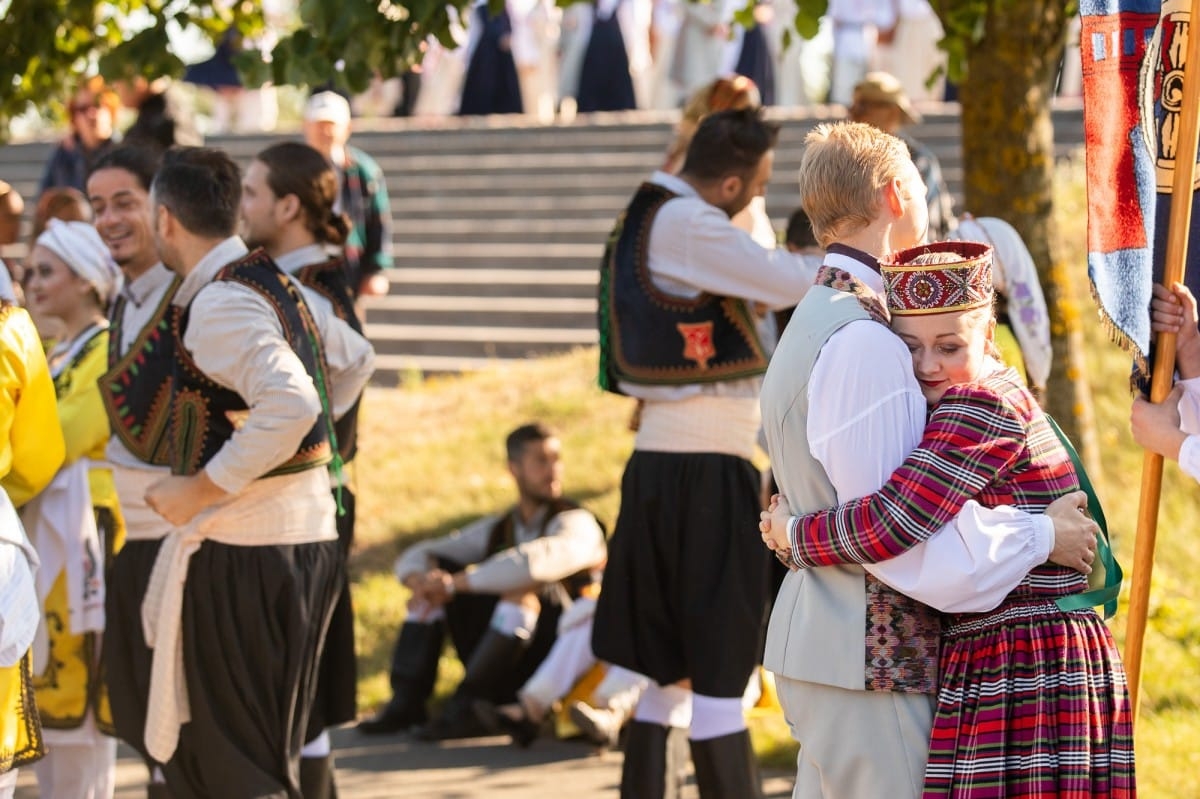 IX Starptautiskā tautas deju festivāla "Sudmaliņas" noslēguma koncerts Liepājā