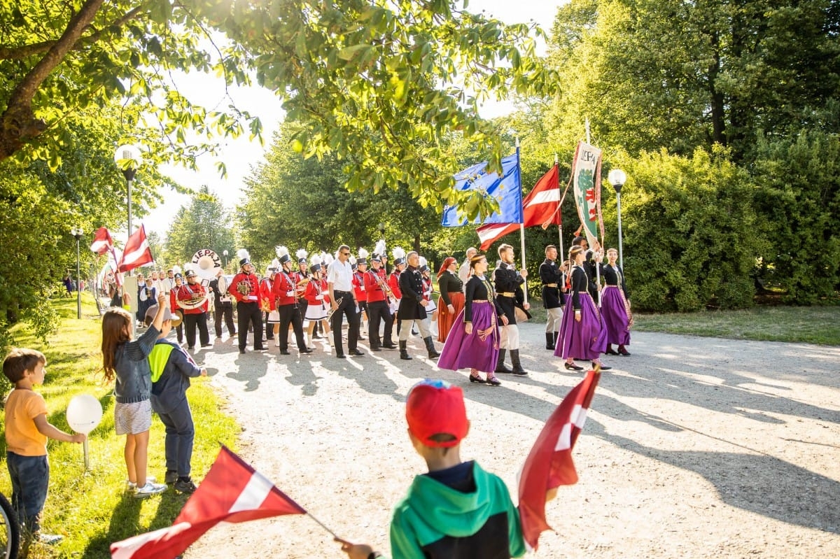 IX Starptautiskā tautas deju festivāla "Sudmaliņas" noslēguma koncerts Liepājā