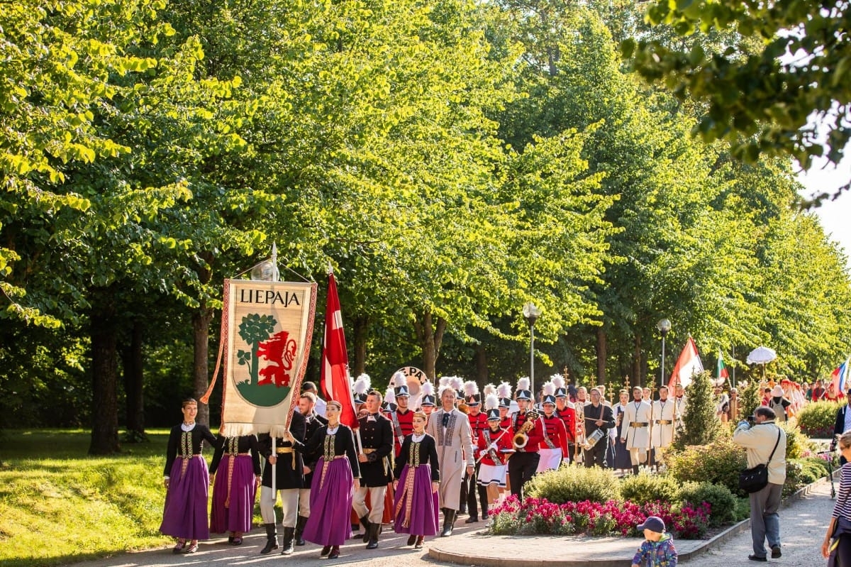 IX Starptautiskā tautas deju festivāla "Sudmaliņas" noslēguma koncerts Liepājā