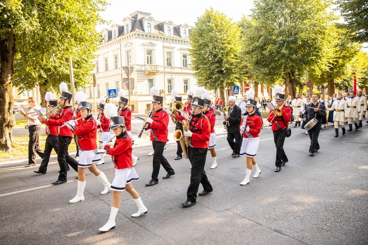 IX Starptautiskā tautas deju festivāla "Sudmaliņas" noslēguma koncerts Liepājā