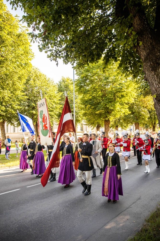 IX Starptautiskā tautas deju festivāla "Sudmaliņas" noslēguma koncerts Liepājā