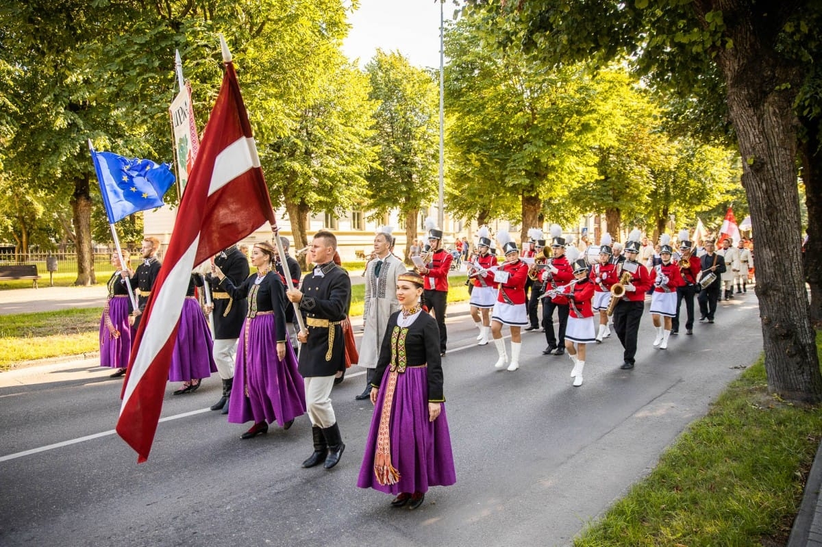 IX Starptautiskā tautas deju festivāla "Sudmaliņas" noslēguma koncerts Liepājā