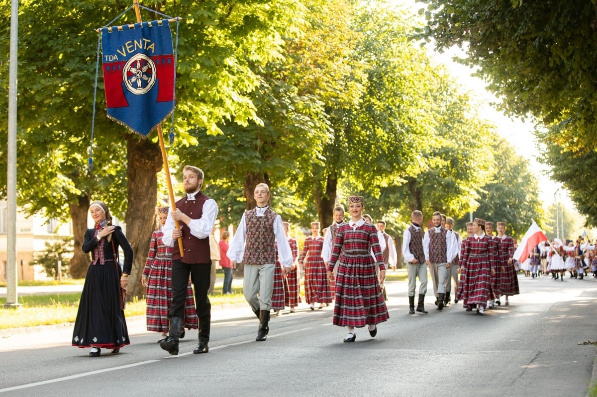 IX Starptautiskā tautas deju festivāla "Sudmaliņas" noslēguma koncerts Liepājā