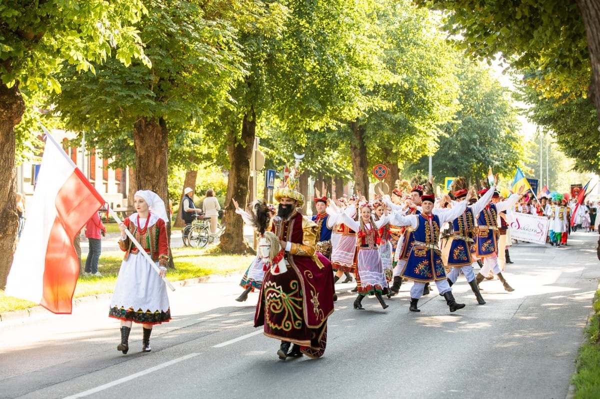 IX Starptautiskā tautas deju festivāla "Sudmaliņas" noslēguma koncerts Liepājā