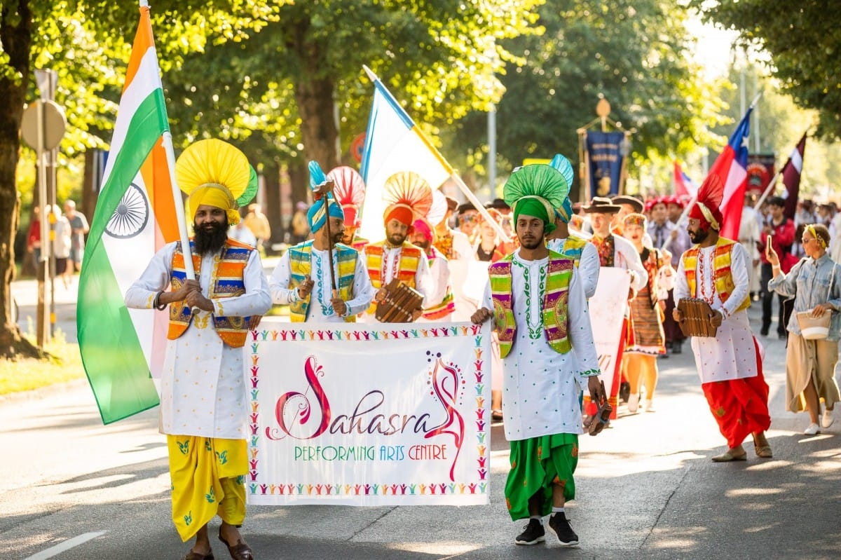 IX Starptautiskā tautas deju festivāla "Sudmaliņas" noslēguma koncerts Liepājā