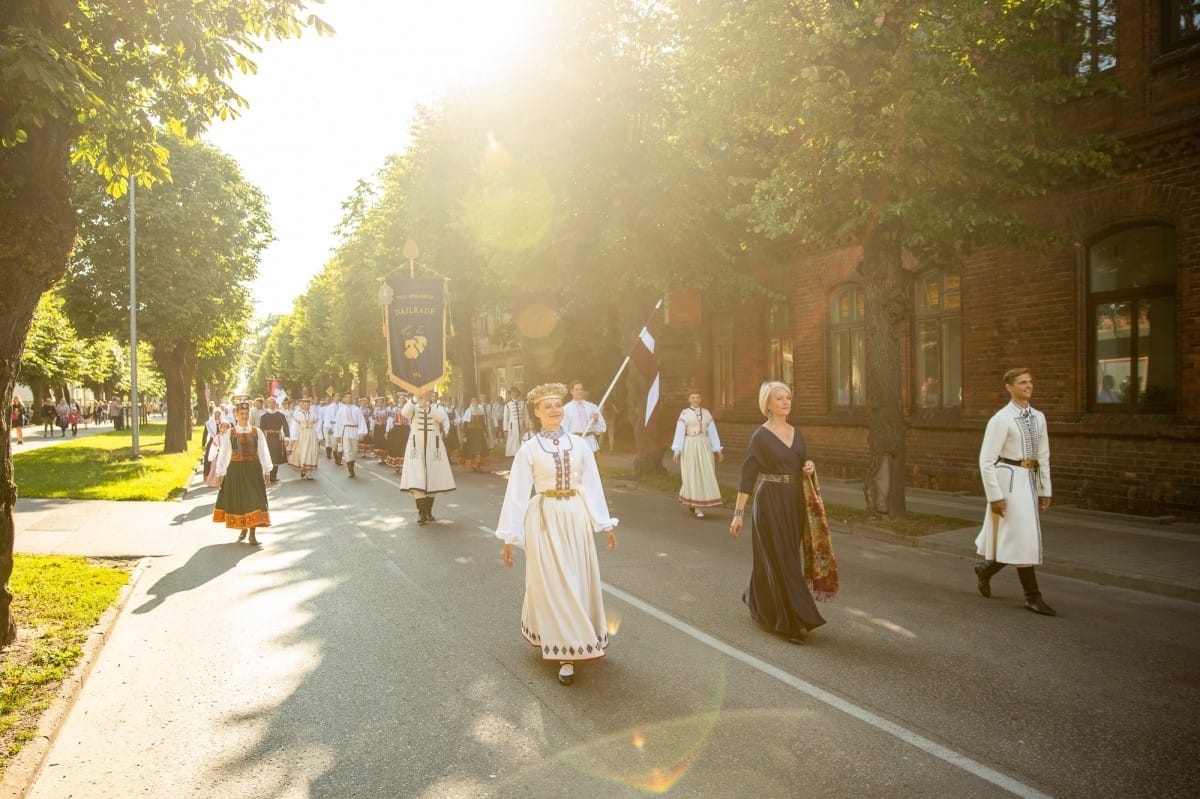 IX Starptautiskā tautas deju festivāla "Sudmaliņas" noslēguma koncerts Liepājā