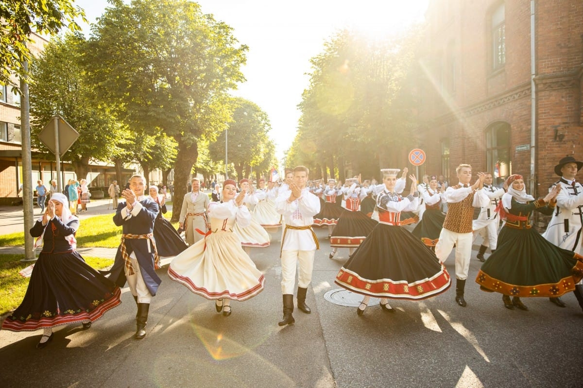 IX Starptautiskā tautas deju festivāla "Sudmaliņas" noslēguma koncerts Liepājā