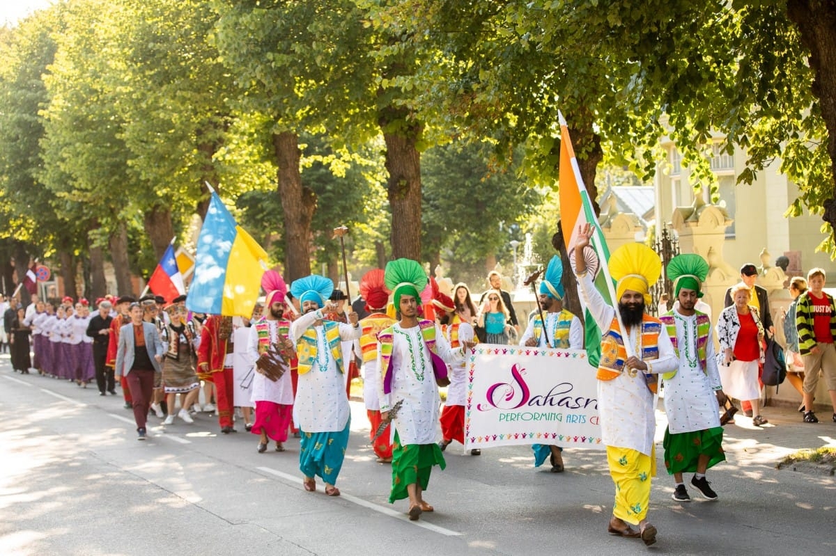 IX Starptautiskā tautas deju festivāla "Sudmaliņas" noslēguma koncerts Liepājā