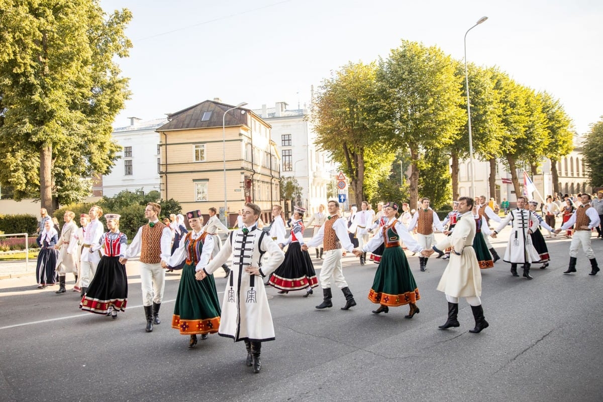 IX Starptautiskā tautas deju festivāla "Sudmaliņas" noslēguma koncerts Liepājā