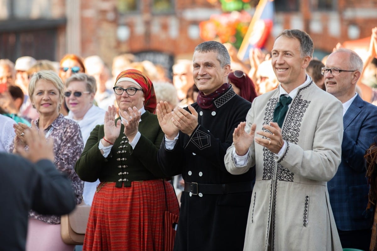 IX Starptautiskā tautas deju festivāla "Sudmaliņas" noslēguma koncerts Liepājā