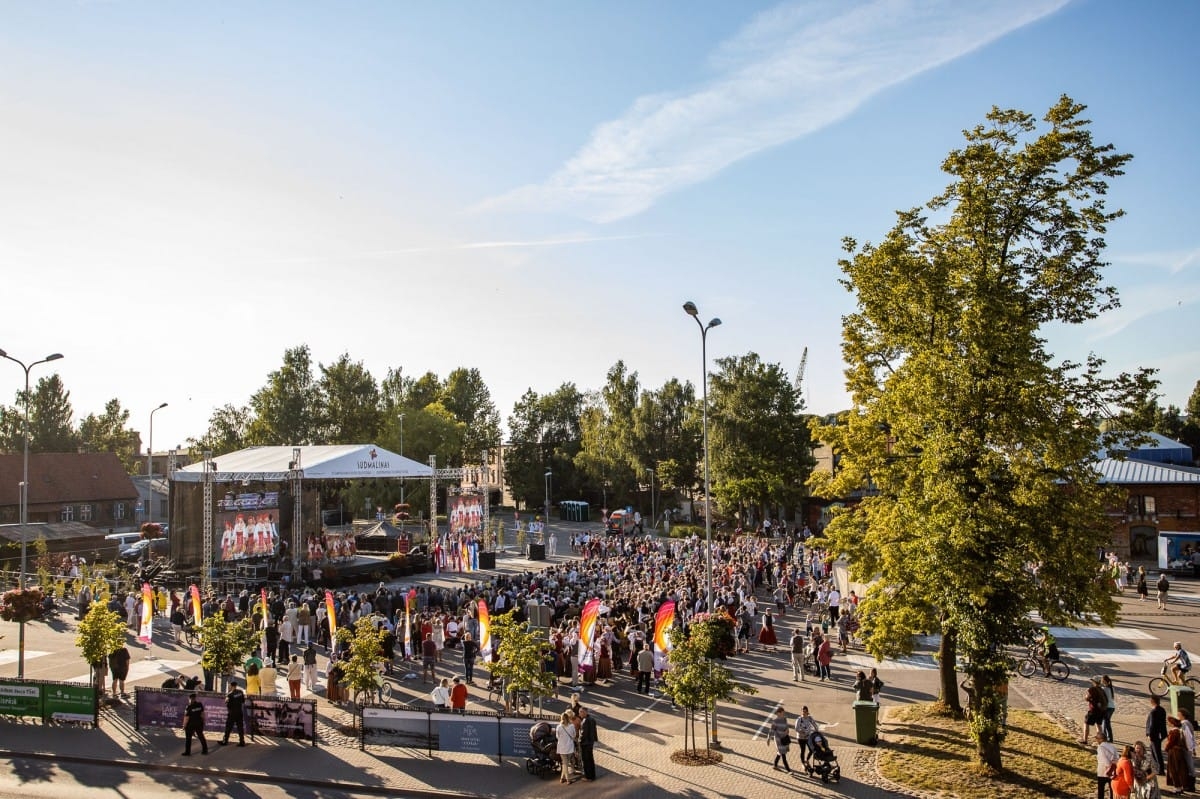 IX Starptautiskā tautas deju festivāla "Sudmaliņas" noslēguma koncerts Liepājā