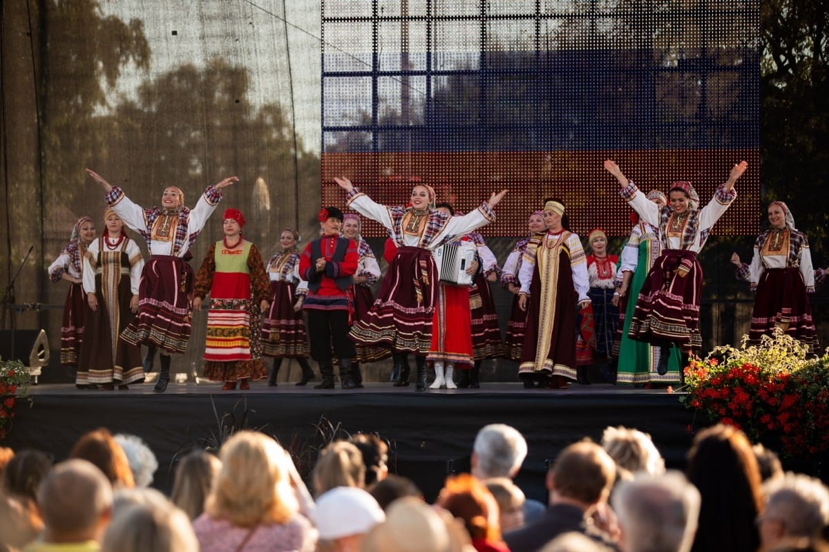 IX Starptautiskā tautas deju festivāla "Sudmaliņas" noslēguma koncerts Liepājā