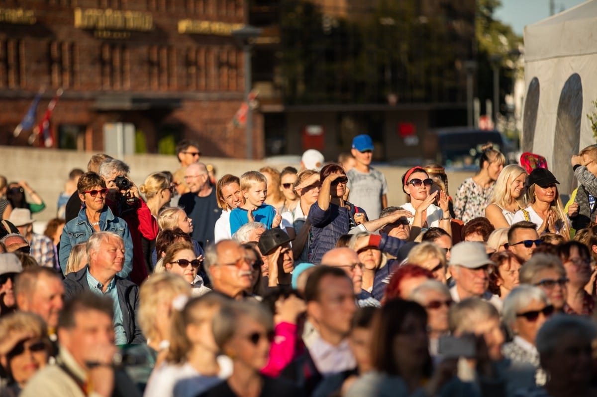 IX Starptautiskā tautas deju festivāla "Sudmaliņas" noslēguma koncerts Liepājā