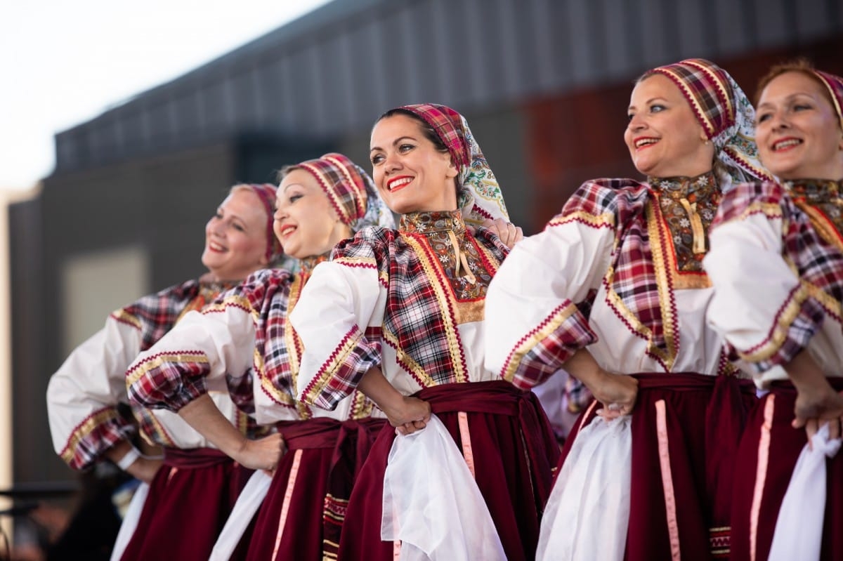 IX Starptautiskā tautas deju festivāla "Sudmaliņas" noslēguma koncerts Liepājā