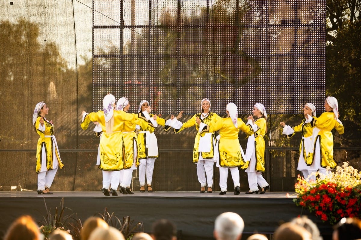 IX Starptautiskā tautas deju festivāla "Sudmaliņas" noslēguma koncerts Liepājā