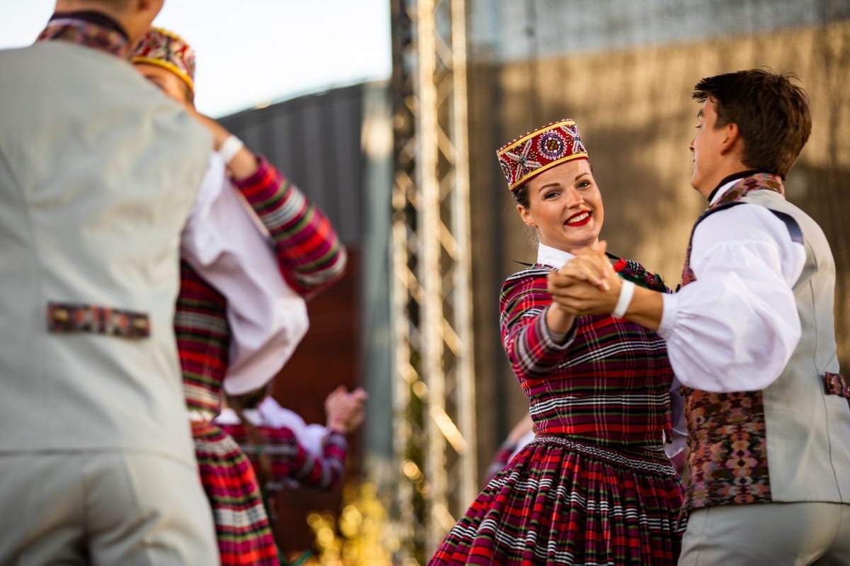 IX Starptautiskā tautas deju festivāla "Sudmaliņas" noslēguma koncerts Liepājā