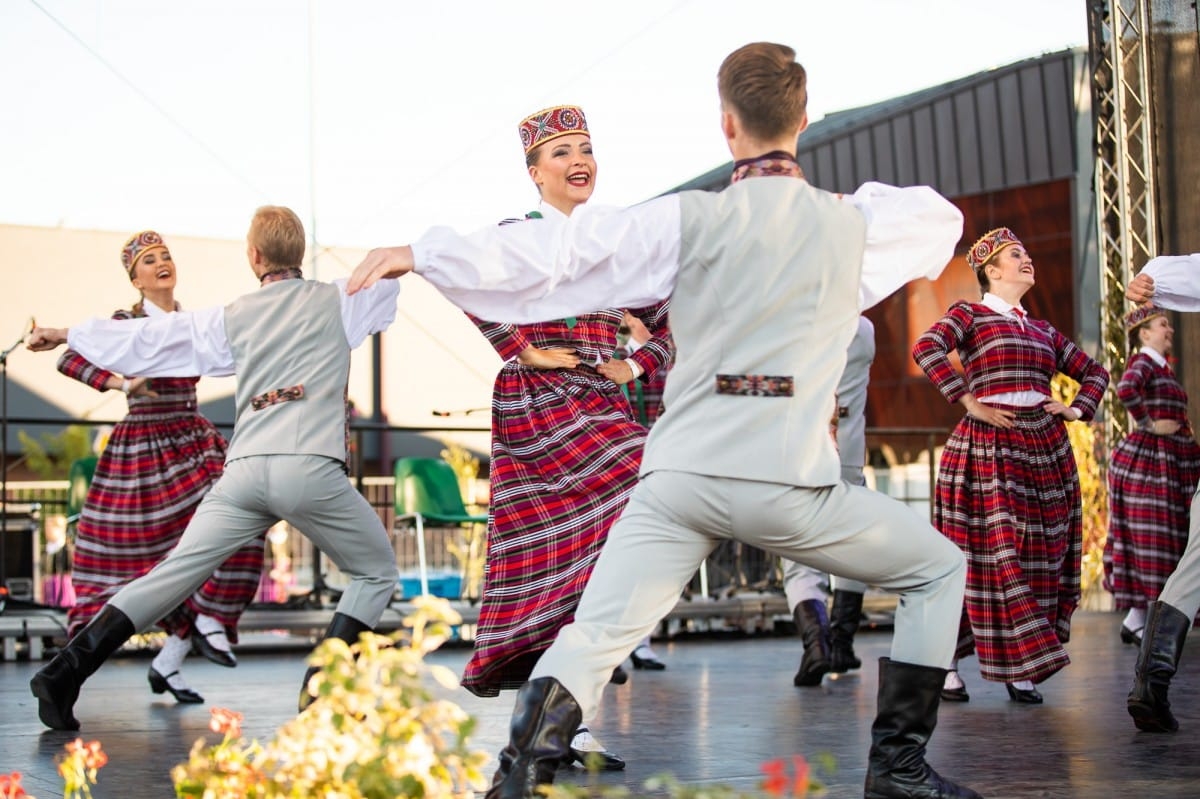 IX Starptautiskā tautas deju festivāla "Sudmaliņas" noslēguma koncerts Liepājā