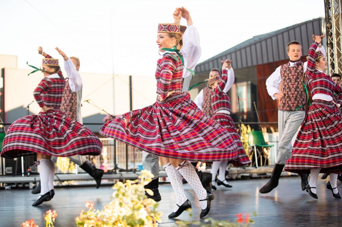 IX Starptautiskā tautas deju festivāla "Sudmaliņas" noslēguma koncerts Liepājā