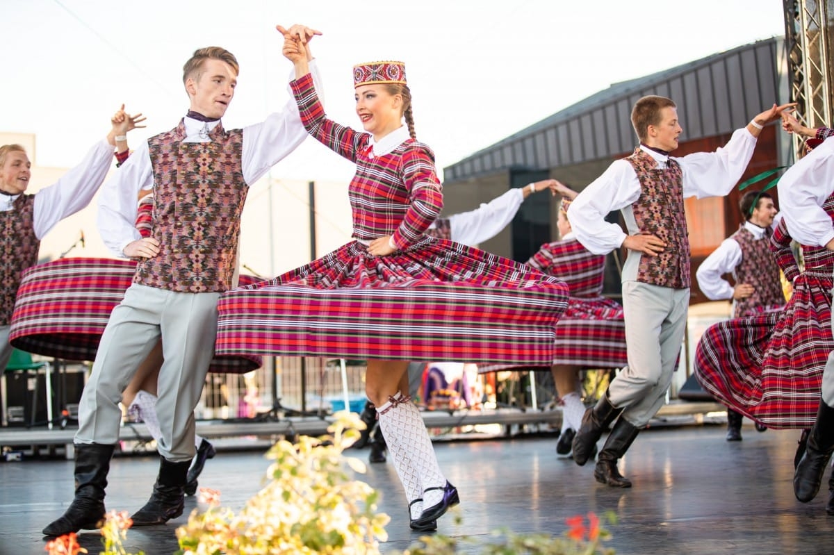 IX Starptautiskā tautas deju festivāla "Sudmaliņas" noslēguma koncerts Liepājā