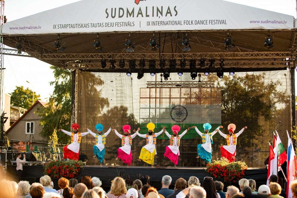 IX Starptautiskā tautas deju festivāla "Sudmaliņas" noslēguma koncerts Liepājā