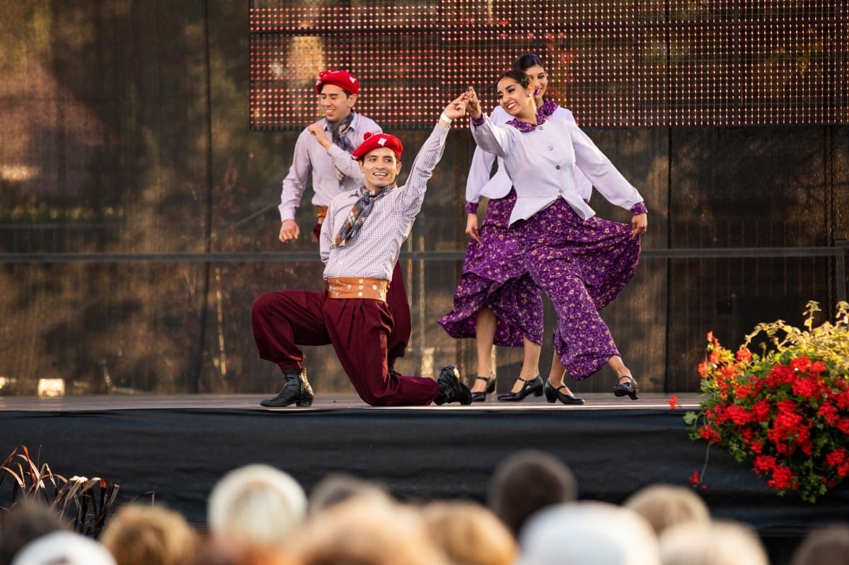 IX Starptautiskā tautas deju festivāla "Sudmaliņas" noslēguma koncerts Liepājā