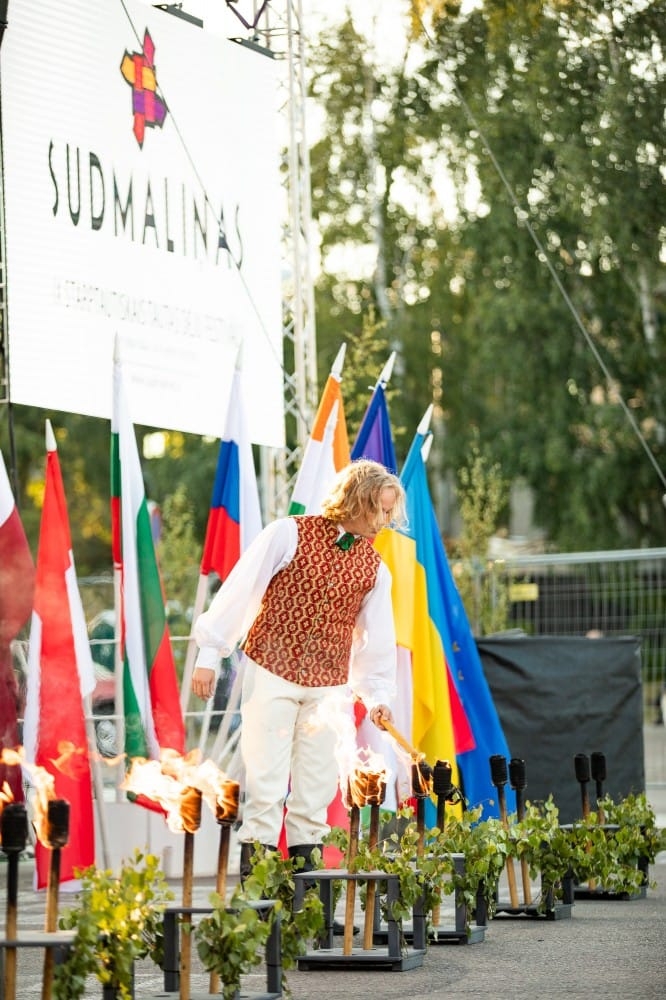 IX Starptautiskā tautas deju festivāla "Sudmaliņas" noslēguma koncerts Liepājā