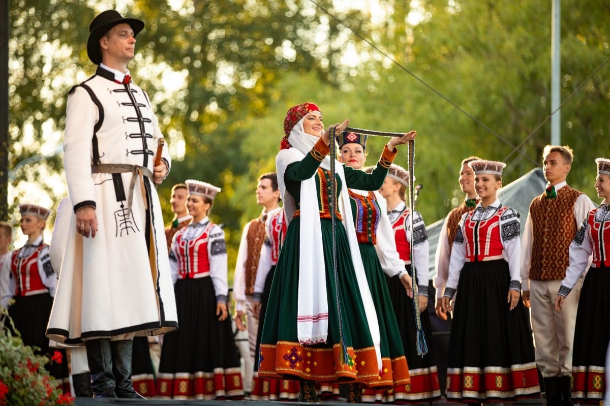 IX Starptautiskā tautas deju festivāla "Sudmaliņas" noslēguma koncerts Liepājā