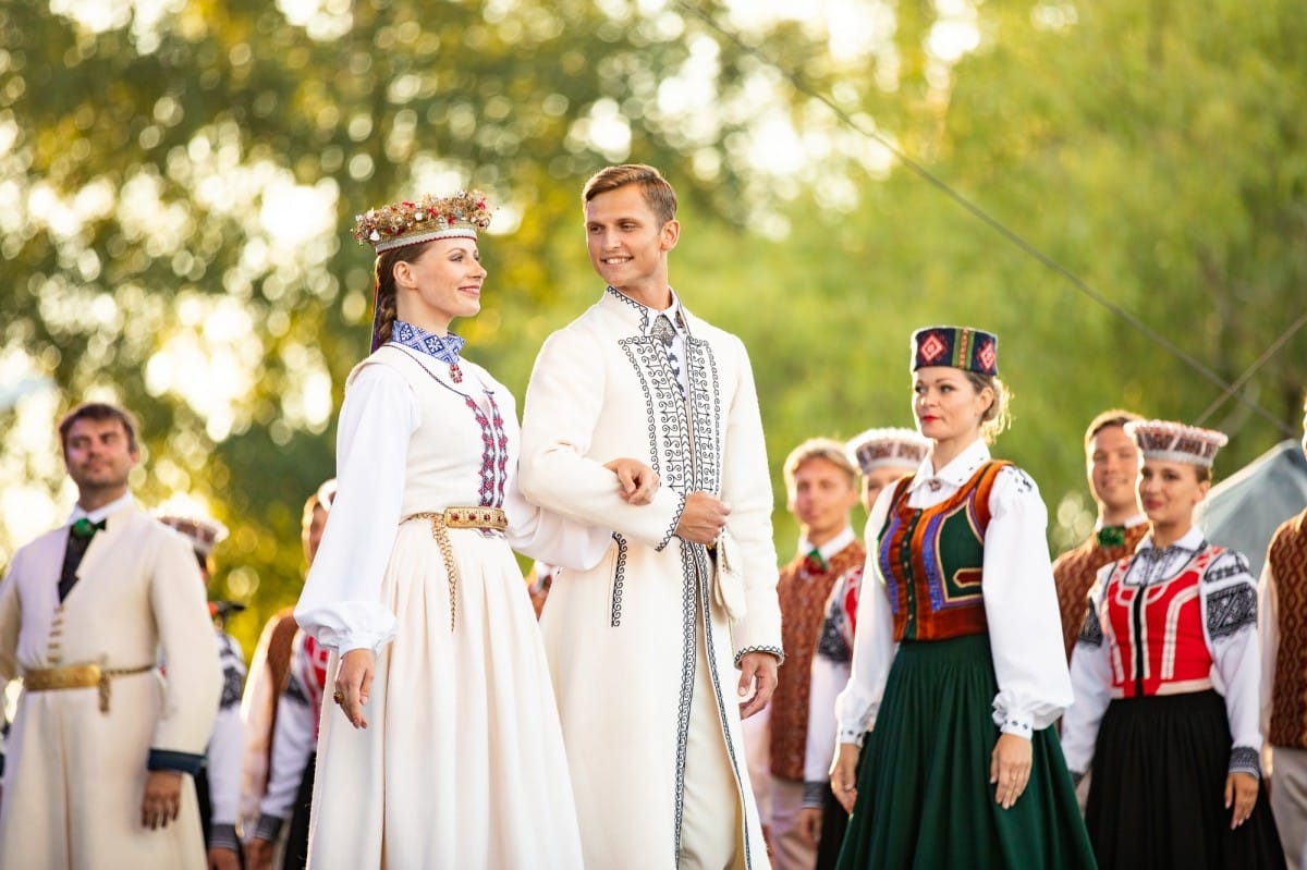 IX Starptautiskā tautas deju festivāla "Sudmaliņas" noslēguma koncerts Liepājā