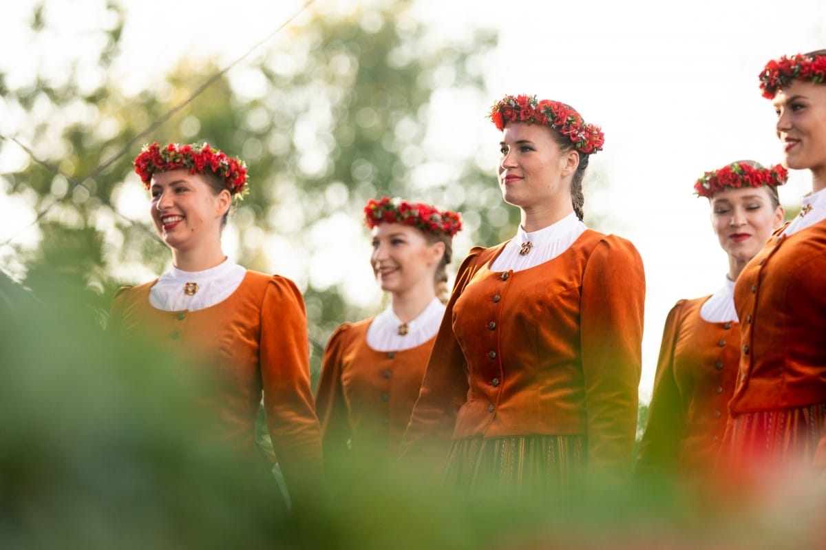 IX Starptautiskā tautas deju festivāla "Sudmaliņas" noslēguma koncerts Liepājā