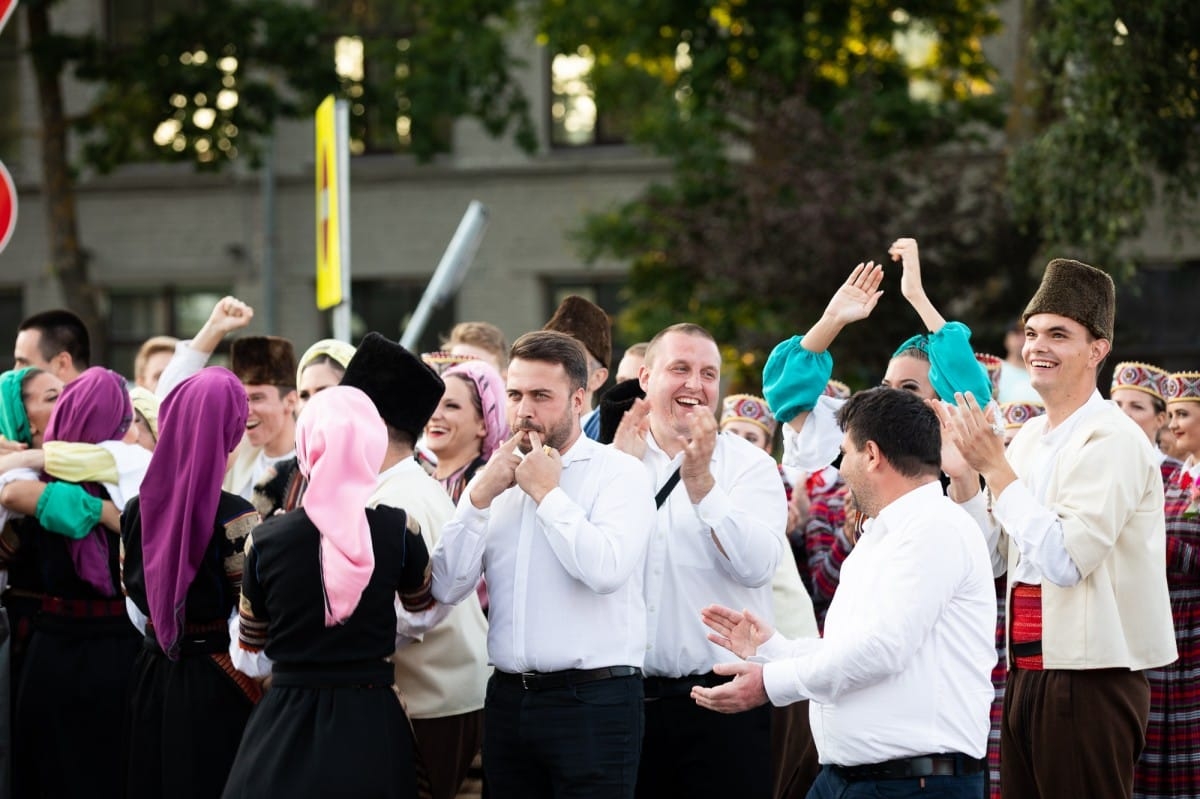 IX Starptautiskā tautas deju festivāla "Sudmaliņas" noslēguma koncerts Liepājā