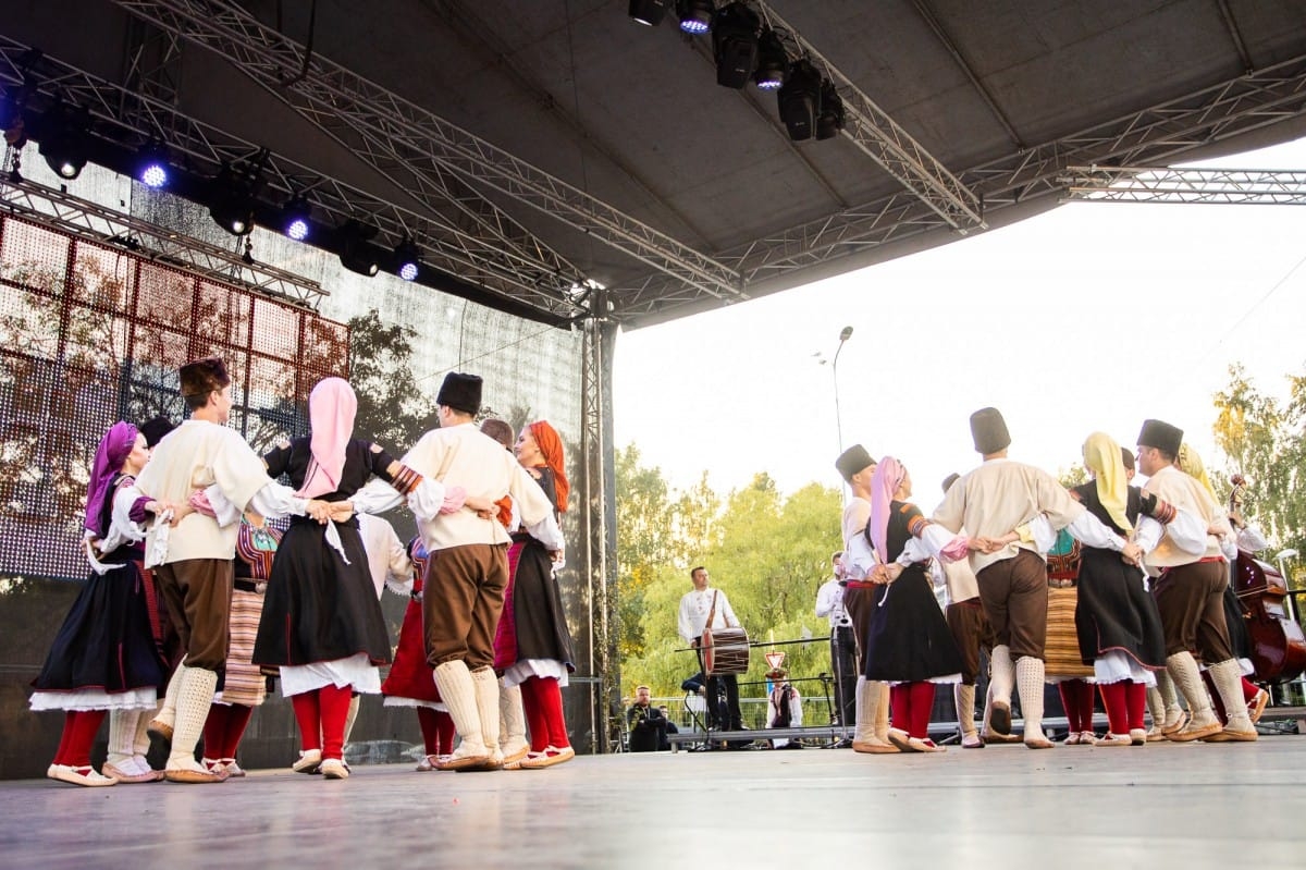 IX Starptautiskā tautas deju festivāla "Sudmaliņas" noslēguma koncerts Liepājā