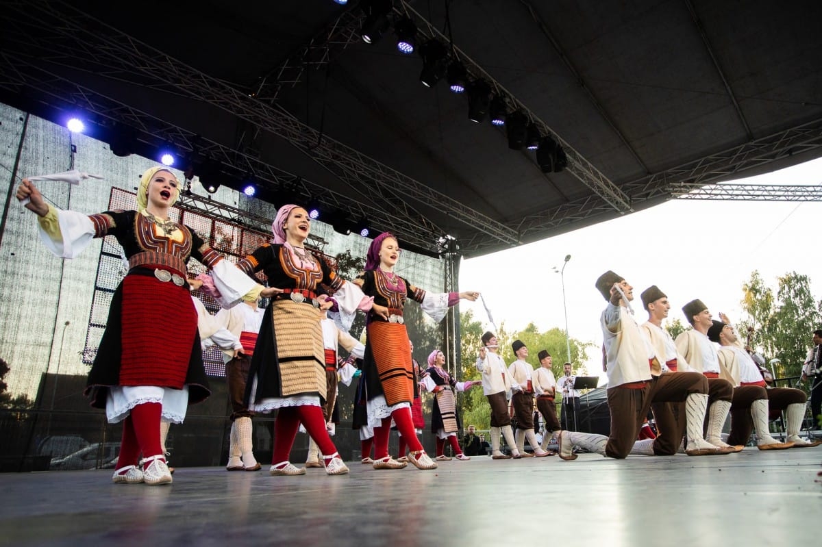 IX Starptautiskā tautas deju festivāla "Sudmaliņas" noslēguma koncerts Liepājā