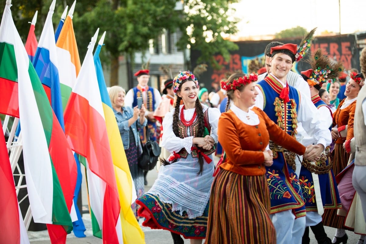 IX Starptautiskā tautas deju festivāla "Sudmaliņas" noslēguma koncerts Liepājā