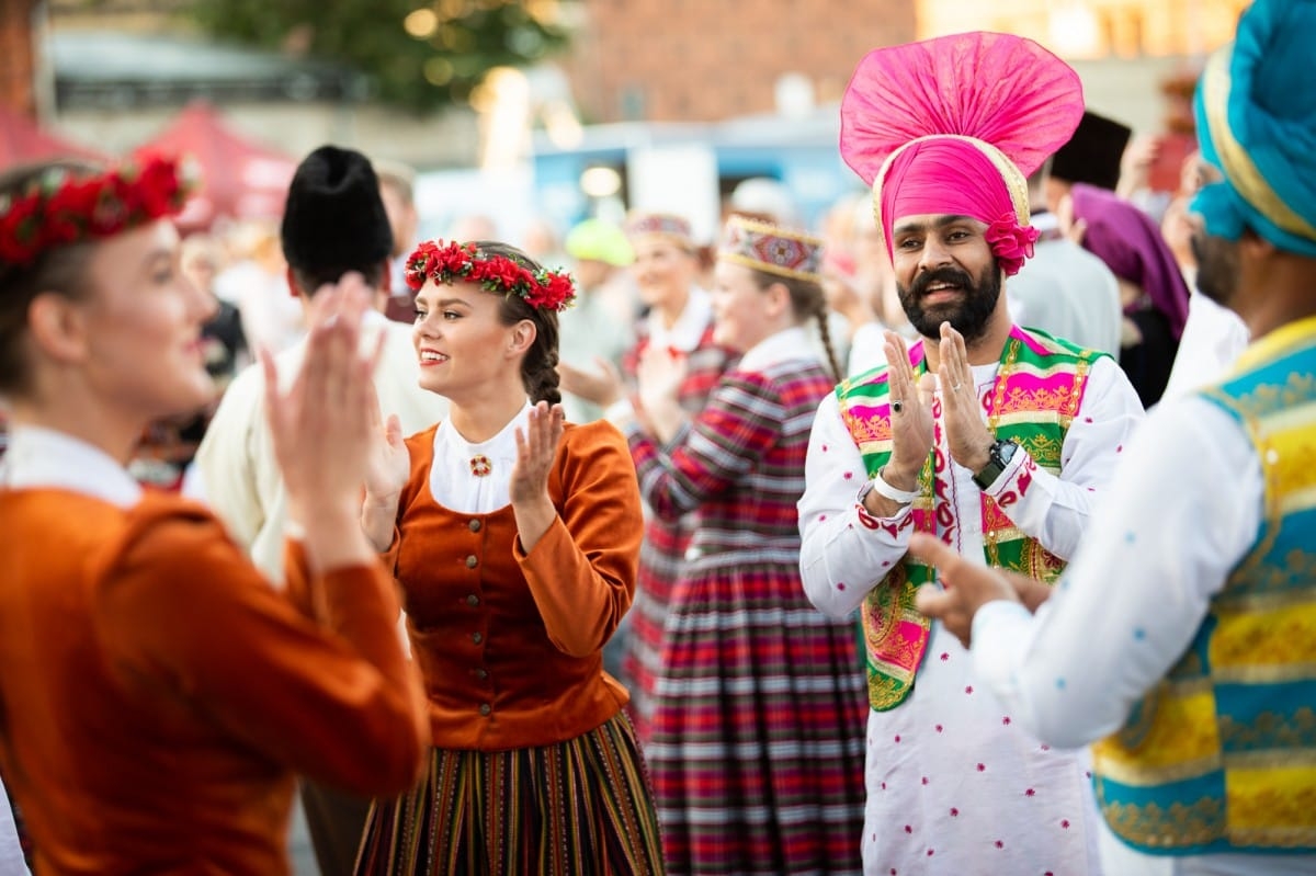 IX Starptautiskā tautas deju festivāla "Sudmaliņas" noslēguma koncerts Liepājā