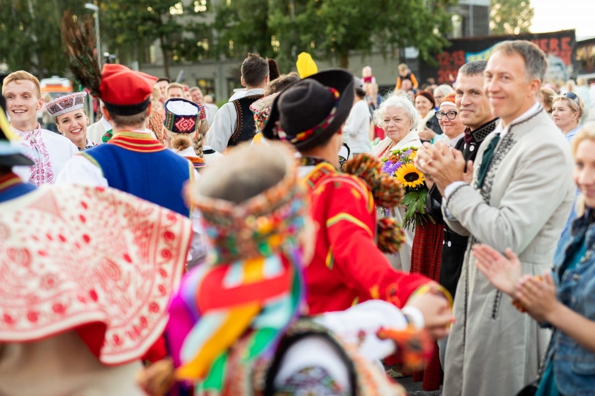 IX Starptautiskā tautas deju festivāla "Sudmaliņas" noslēguma koncerts Liepājā