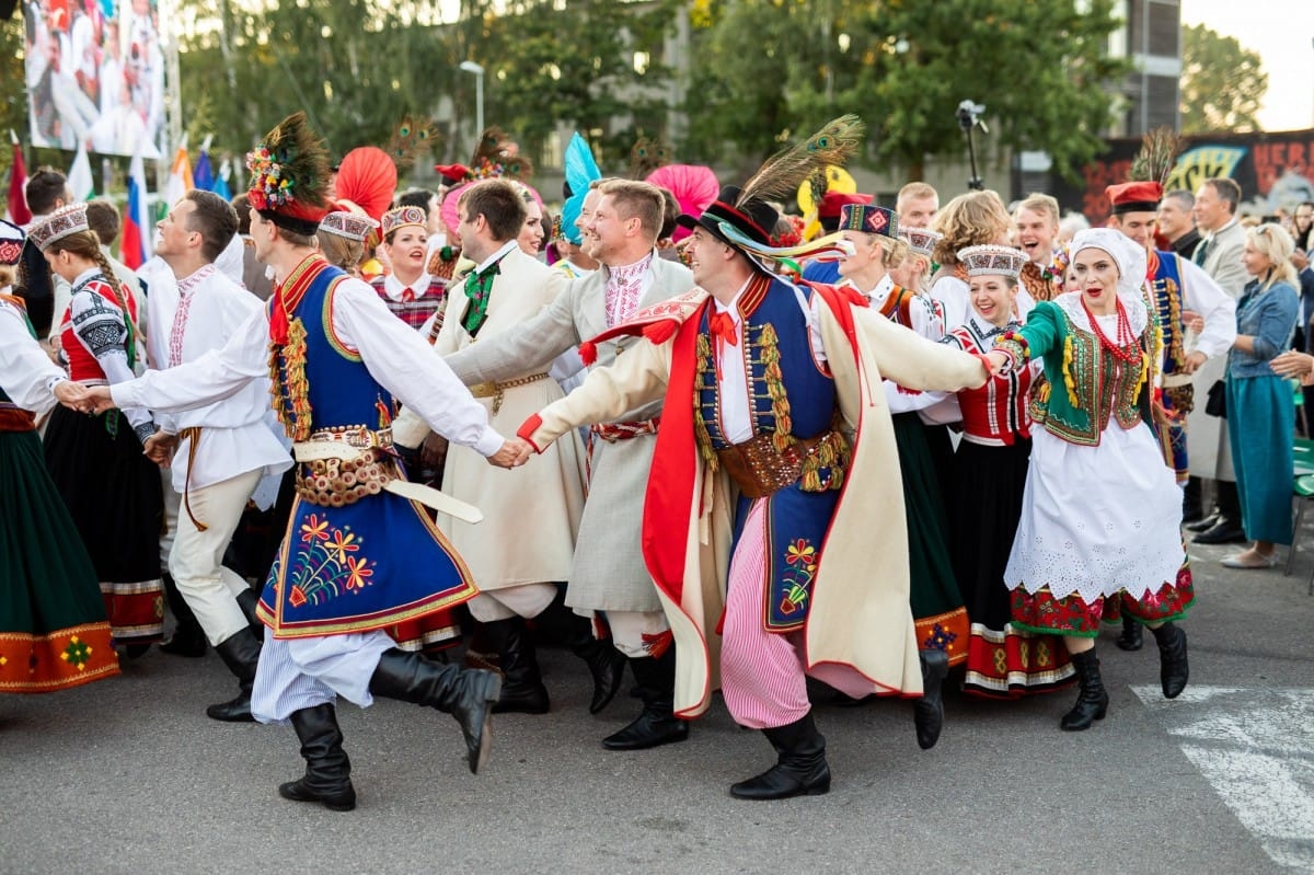 IX Starptautiskā tautas deju festivāla "Sudmaliņas" noslēguma koncerts Liepājā