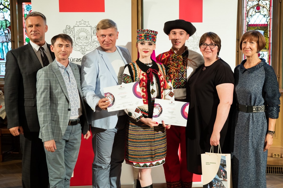 Kultūras ministrijas un Latvijas Nacionālā kultūras centra rīkota pieņemšana par godu IX Starptautiskajam tautas deju festivāla