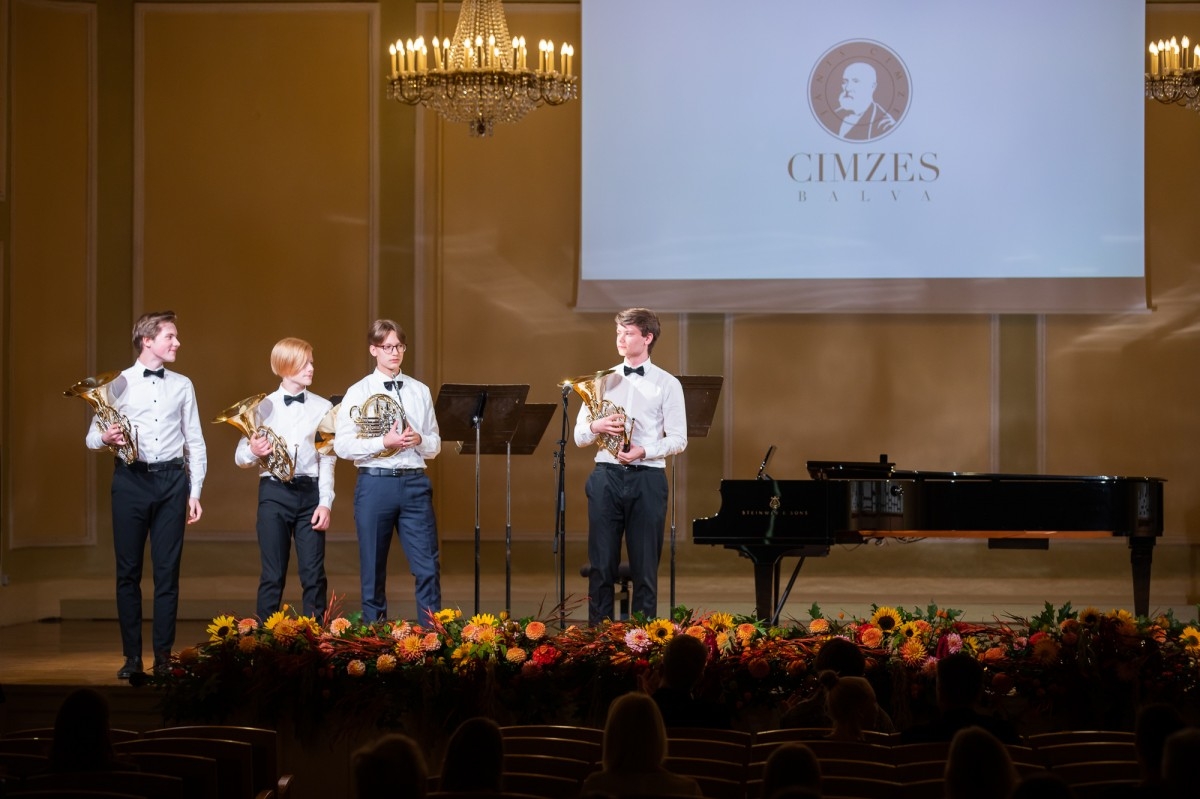 Kultūras ministrijas apbalvojuma un "Cimzes balvas 2020" pasniegšanas ceremonija izciliem pedagogiem un skolēniem kultūrizglītī