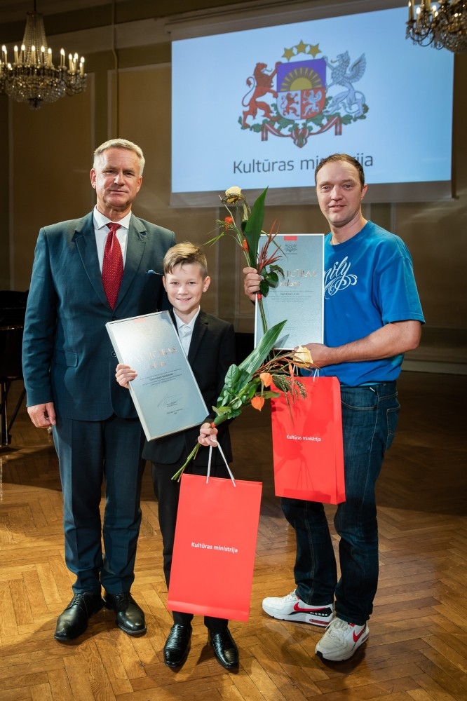 Kultūras ministrijas apbalvojuma un "Cimzes balvas 2020" pasniegšanas ceremonija izciliem pedagogiem un skolēniem kultūrizglītī