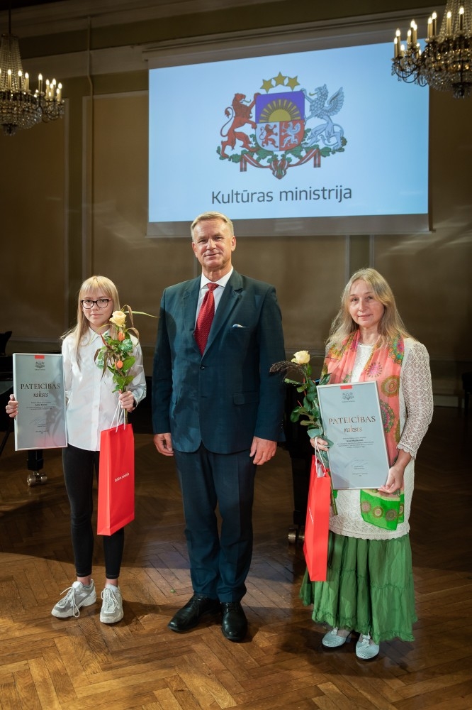 Kultūras ministrijas apbalvojuma un "Cimzes balvas 2020" pasniegšanas ceremonija izciliem pedagogiem un skolēniem kultūrizglītī