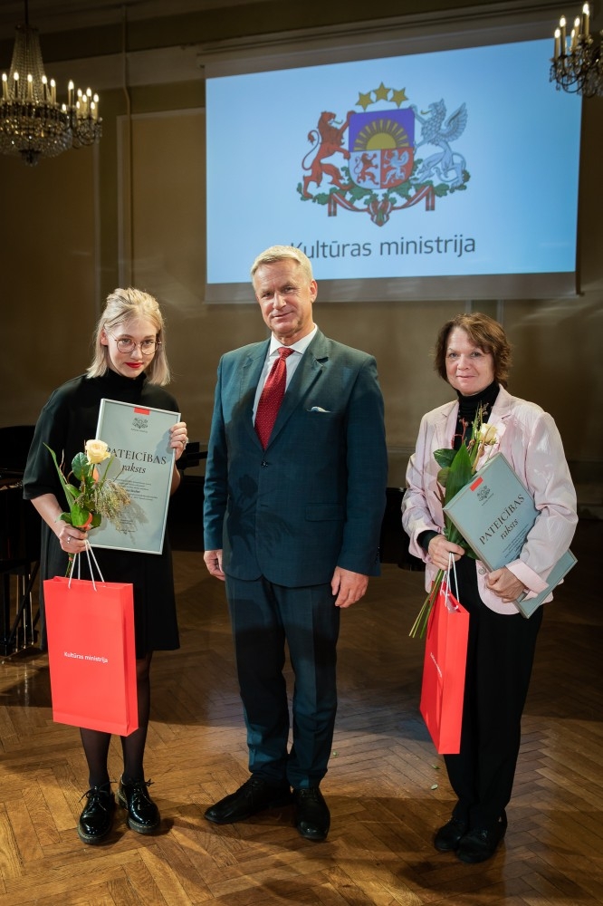 Kultūras ministrijas apbalvojuma un "Cimzes balvas 2020" pasniegšanas ceremonija izciliem pedagogiem un skolēniem kultūrizglītī